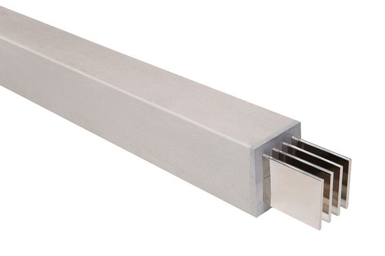 3P3W conducto del autobús de la resina del molde del GMD del conductor de cobre IP68