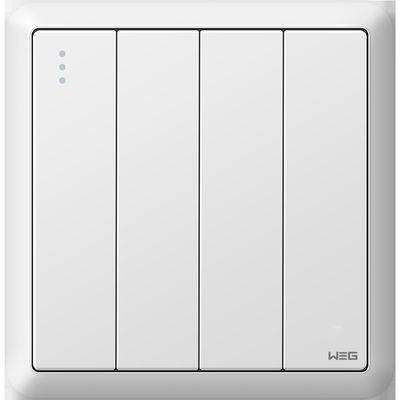 Enchufe de pared universal de plata de la aleación 37m m W2A4Q/2Y