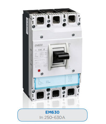 50HZ EM630 630A 400V moldeó los disyuntores del caso