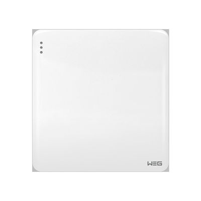 Zócalo montado en la pared blanco del enchufe del panel W31Q/2Y del zócalo de Fussion de la silla de montar