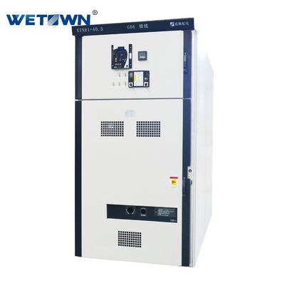 Dispositivo de distribución interior del metal de la CA de GB3906-2006 40.5kv KYN61-40.5 para la red eléctrica, la propiedad comercial, financiero y seguro